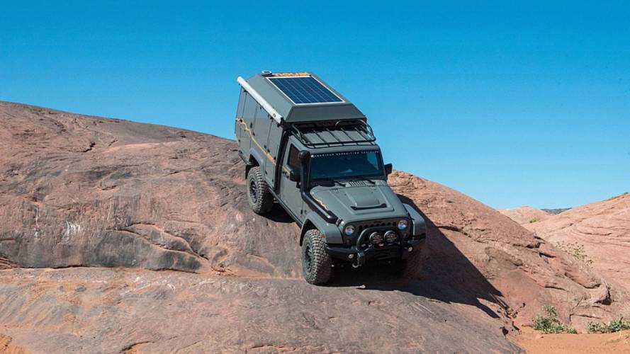 Jeep Wrangler Outpost II camper