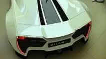 Milan Red Hiper Otomobili Detaylı Görüntüleri
