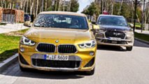 Vergleich BMW X2 vs. DS7 Crossback vs. Jaguar E-Pace vs. Volvo XC40