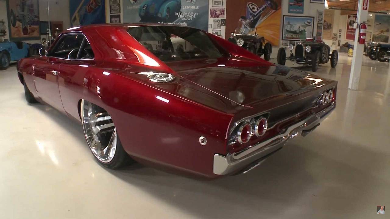 Jay Leno Takes A Close Look At The Gorgeous Dodge Charger Rtr V10