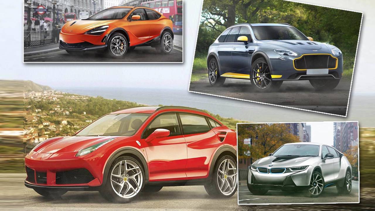 So würden Sportwagen als SUVs aussehen