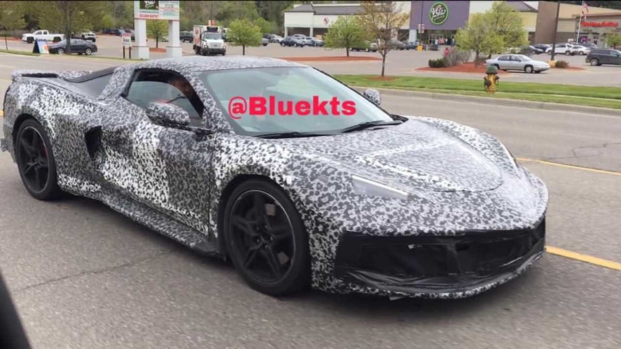 C8 Corvette Spy Photos