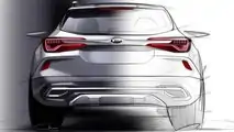 Kia: Erste Skizzen des geplanten kleinen SUVs