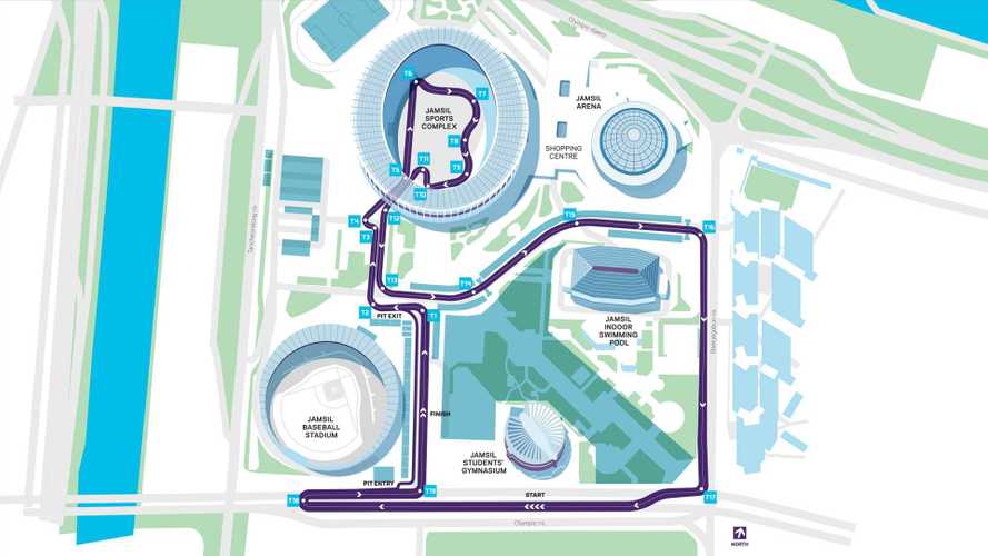 Le tracé de l'E-Prix de Séoul dévoilé