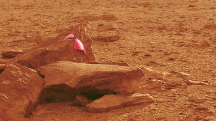 Tesla Life On Mars Rendering