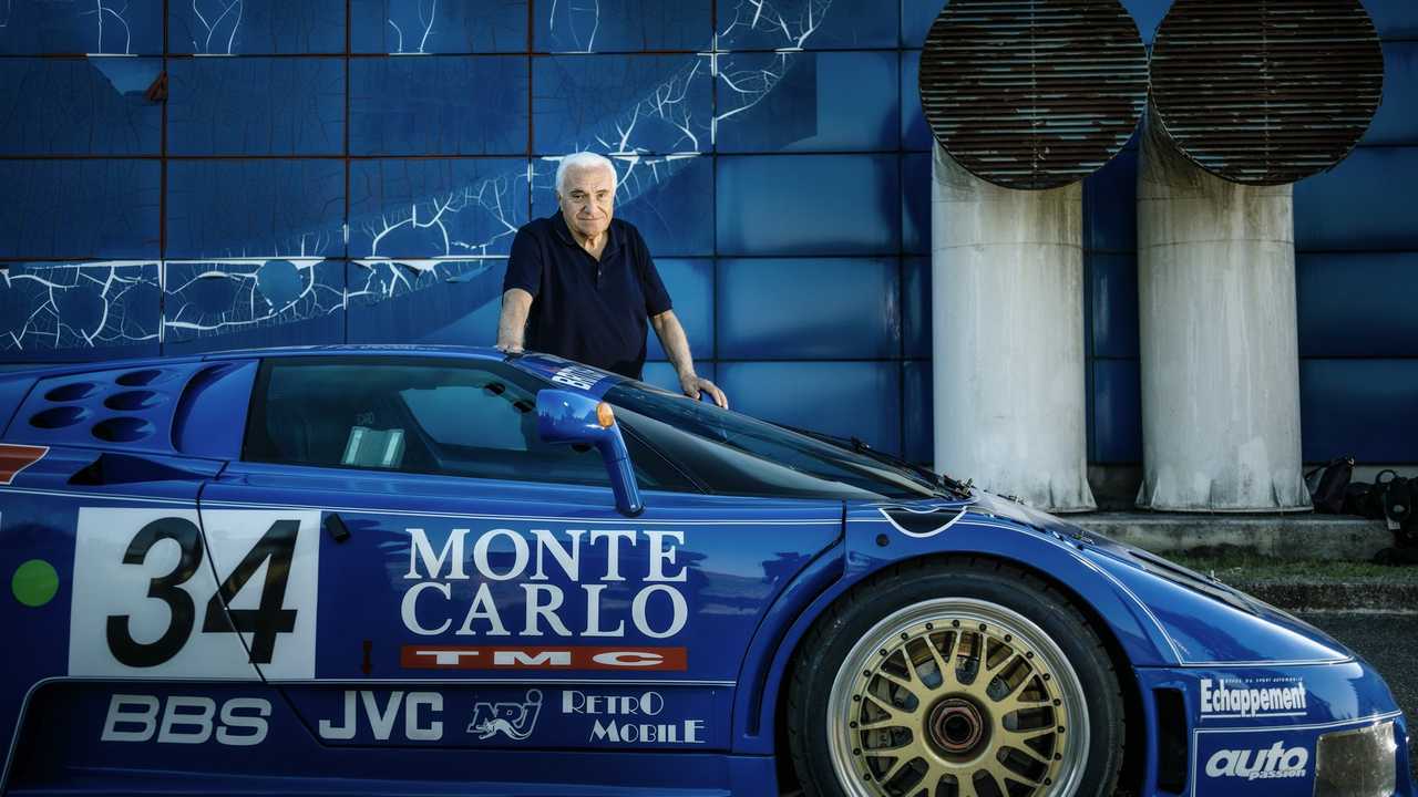Bugatti EB110 y Romano Artioli