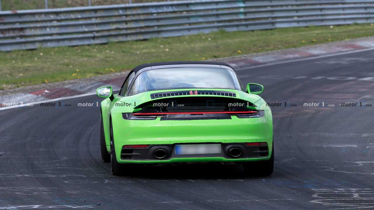 Porsche 911 Targa (992) Photos Espion