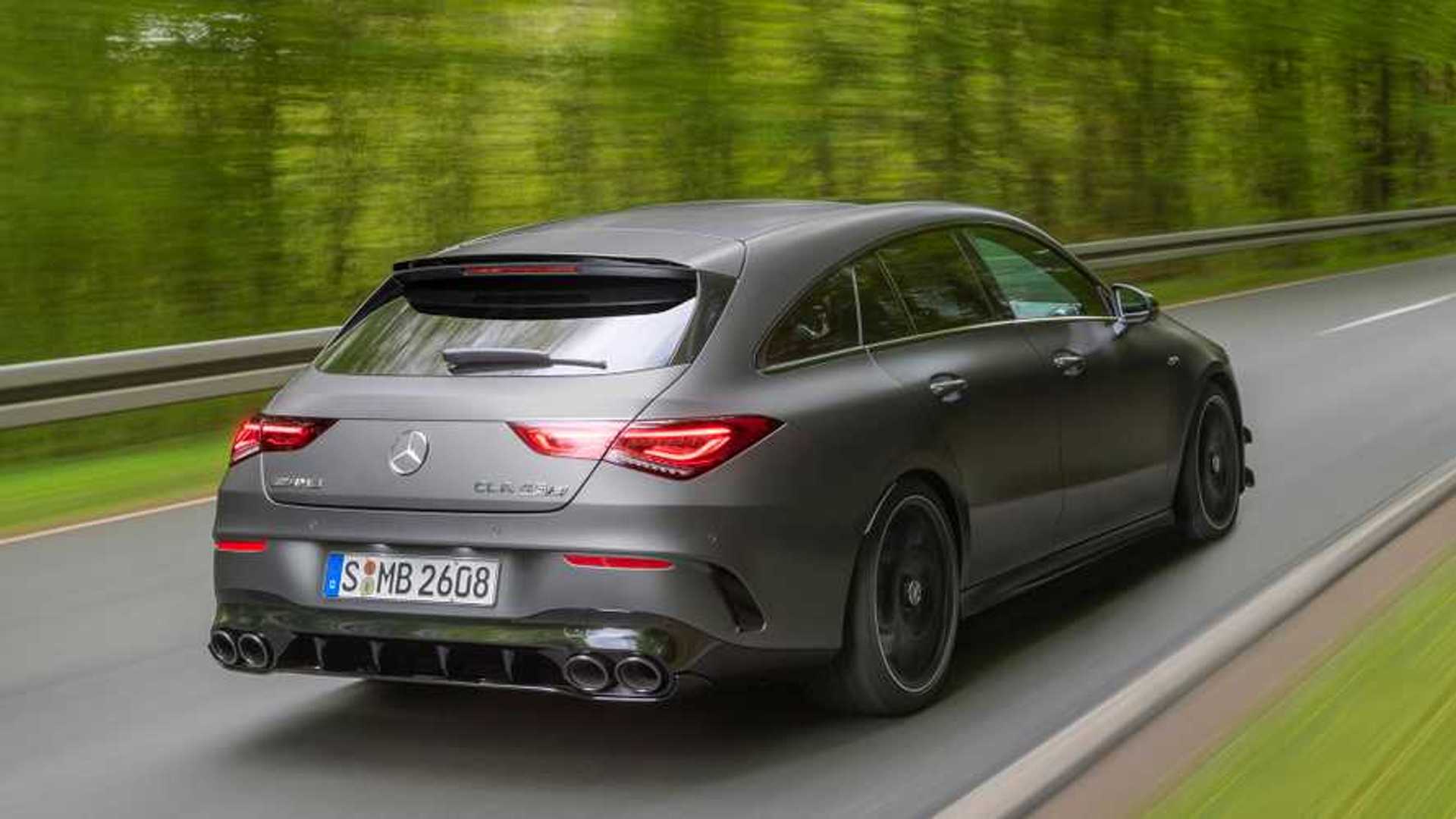 Cla45 Shooting Brake Amg Cla45s 4matic Shooting Brake WIEJI