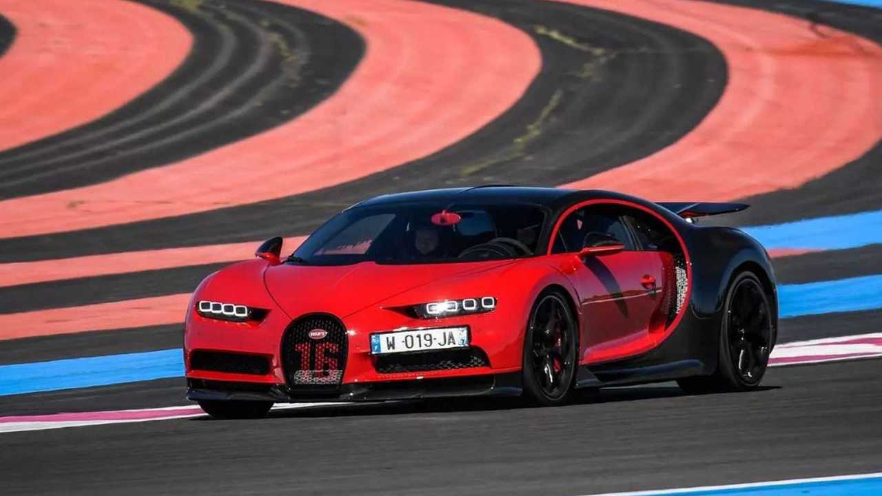 Bugatti Chiron Circuit Paul Ricard
