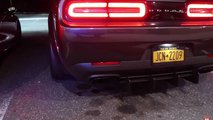 Chevy Corvette C8 Dodge Challenger Hellcat Exhaust Sound Video