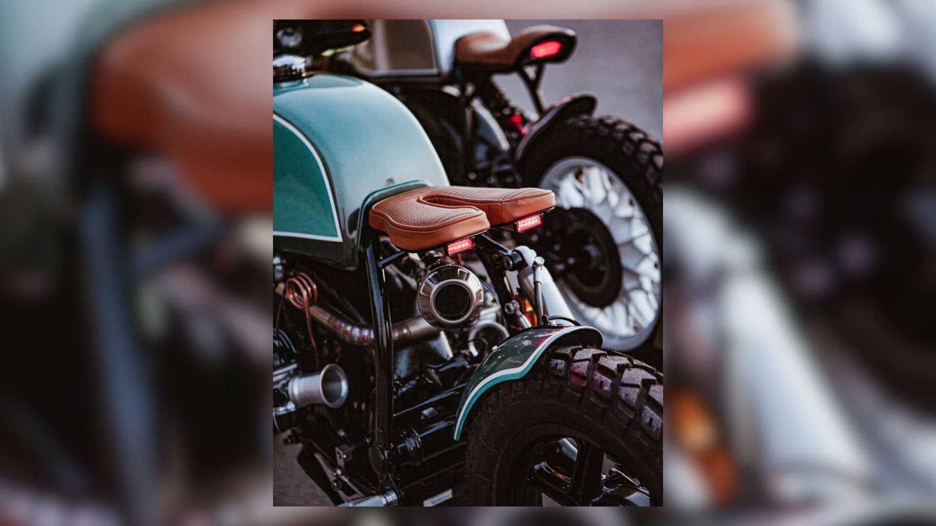 ["Enter To Win This Amazing Pair Of BMW R100 Cafe Racers"]