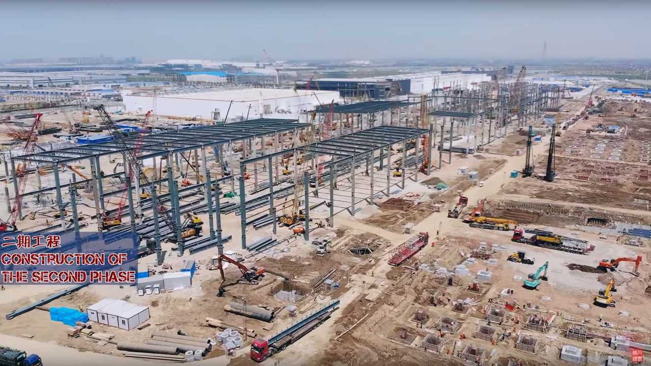 Tesla Gigafactory 3 - April 8, 2020 (source: 乌瓦)
