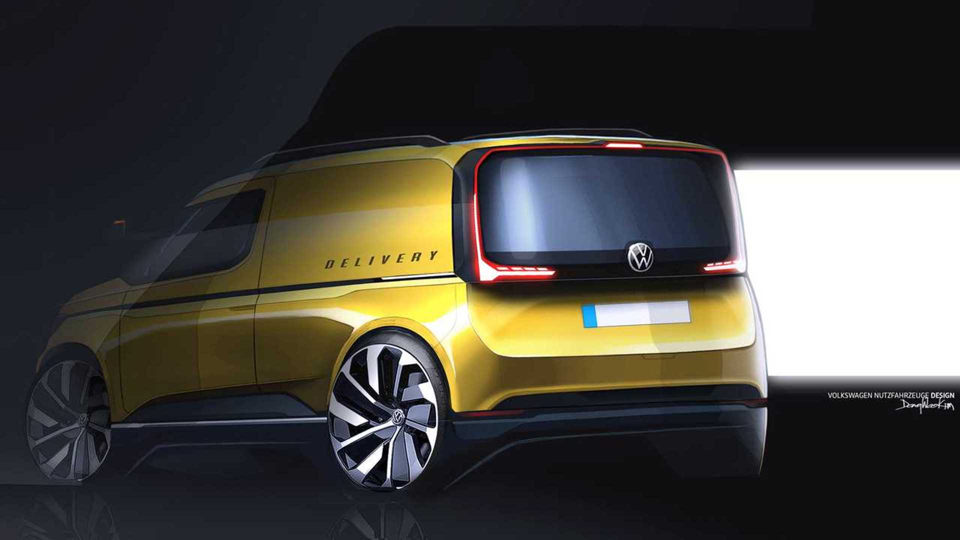 Volkswagen Caddy 5, i primi bozzetti della nuova generazione