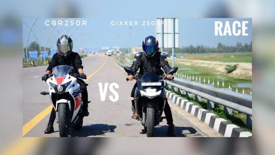 Lightweight Shootout: Suzuki Gixxer SF 250 vs Honda CBR 250R