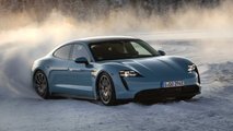 2020 Porsche Taycan 4S: Ice Driving