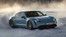 2020 Porsche Taycan 4S: Ice Driving