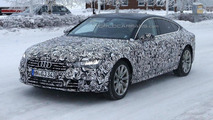 Audi A7 facelift spy photo