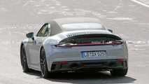Porsche 911 GTS Cabriolet spy photo