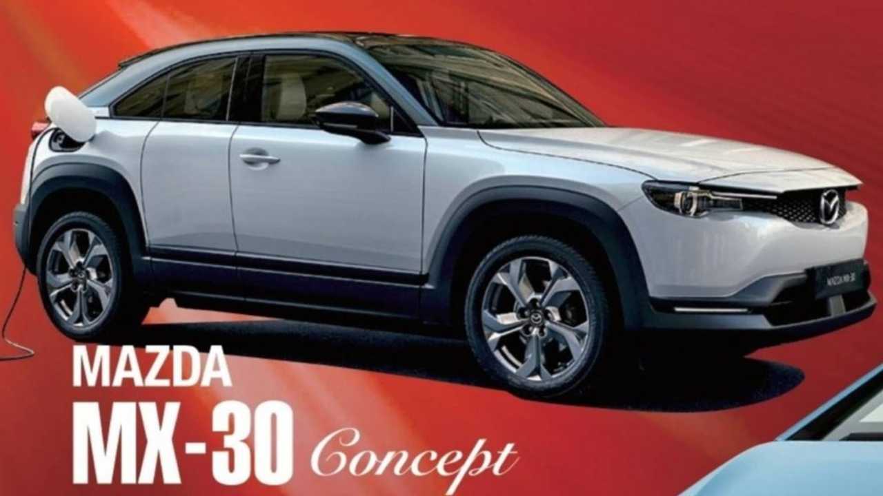 Mazda MX-30 concept leaked image