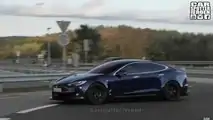 Photo espion Tesla Model S Plaid