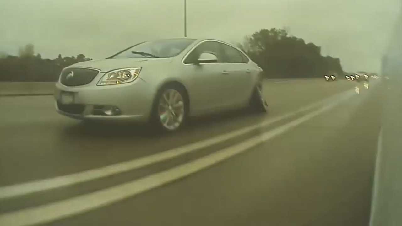TeslaCam Reveals Unintentional Buick Verano Trike Riding In The US