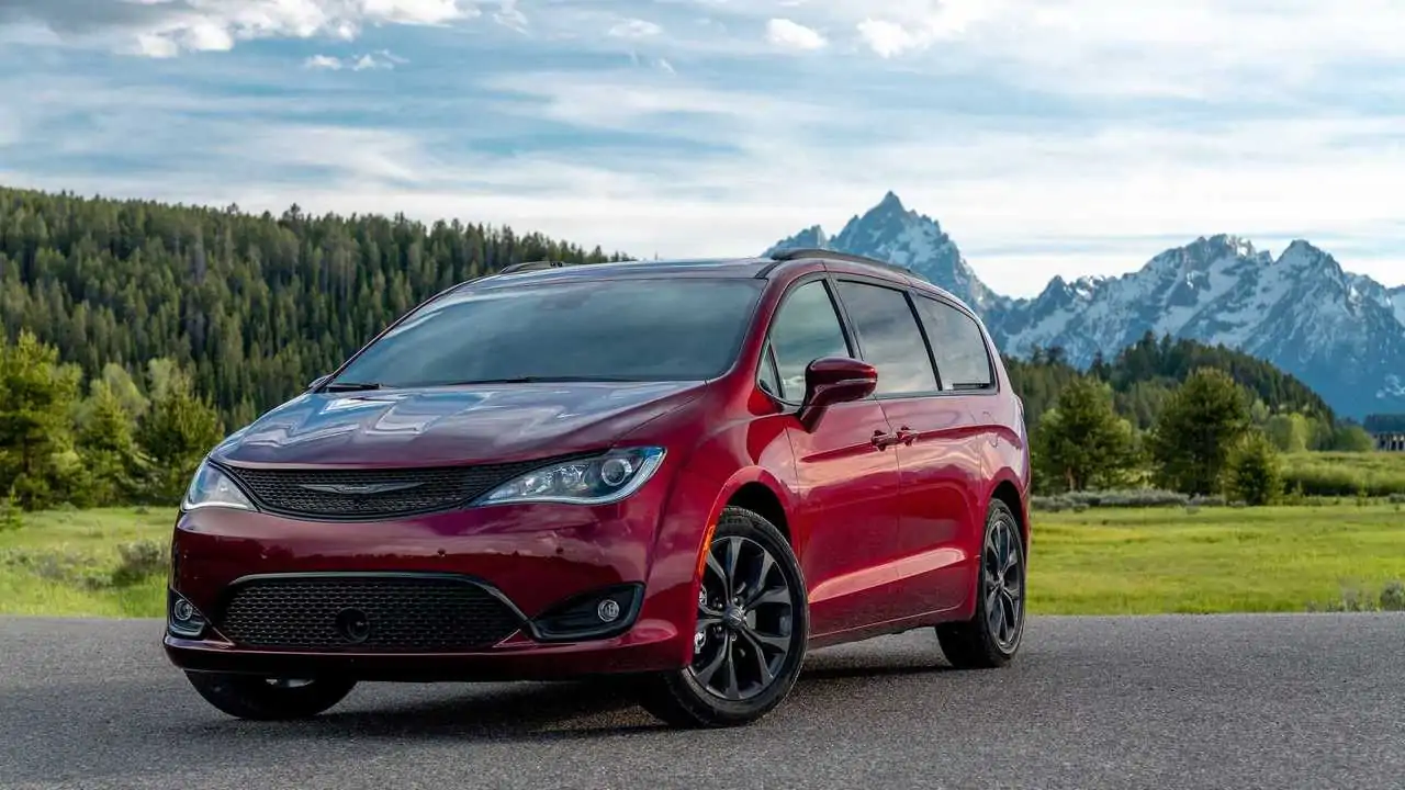 chrysler pacifica hybrid red s