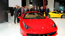 Ferrari 458 Italia live in Frankfurt