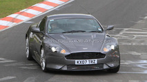 Aston Martin DBS DB9 facelift spy photo, Nurburgring Nordschleife, Germany 19.05.2010