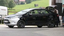 2011 Ford Fiesta sedan spy photo
