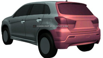 Mitsubishi Compact Crossover Design Illustrations