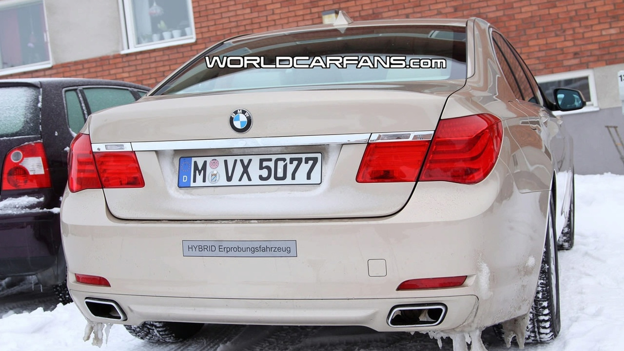 Bmw 7 Series Hybrid Spied Bmw 7 Series Hybrid Spy