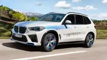 BMW iX5 Hydrogen Three Quarters