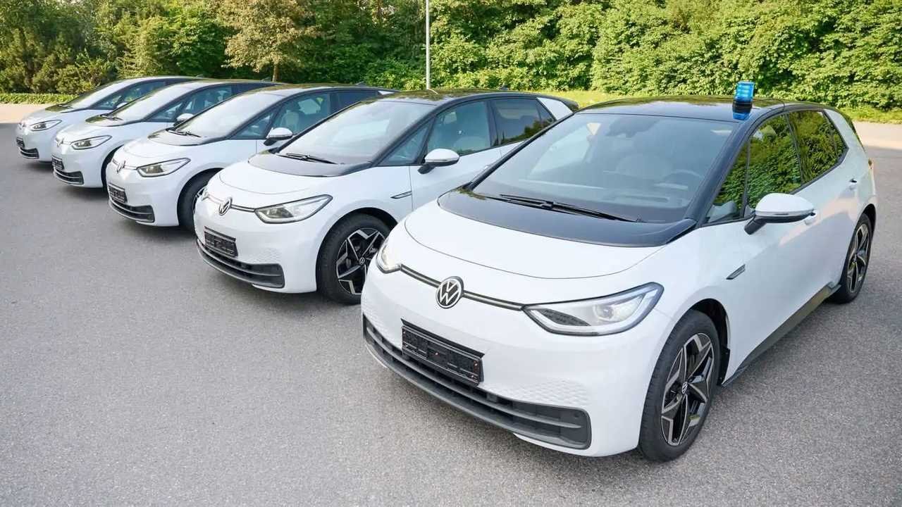 Die ID.3 der Polizei Niedersachsen sind für den zivilen Einsatz gedacht