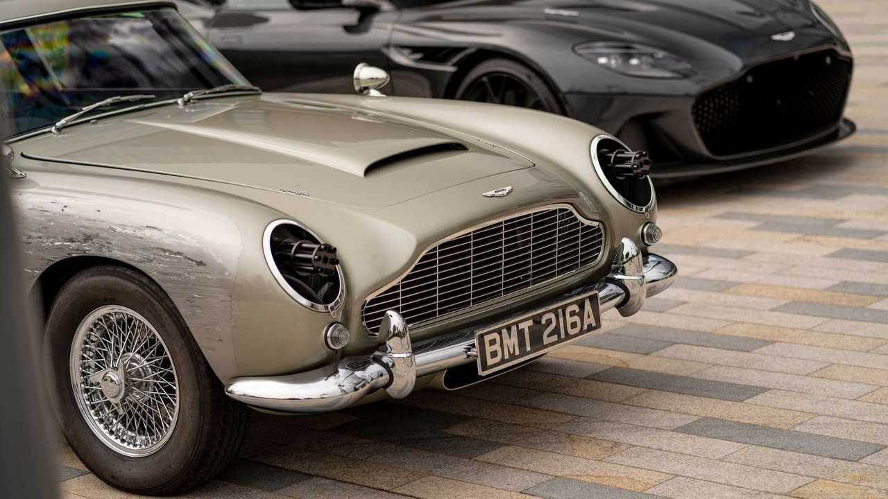 Exhibición de Aston Martin en Londres
