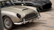 Exhibición de Aston Martin en Londres