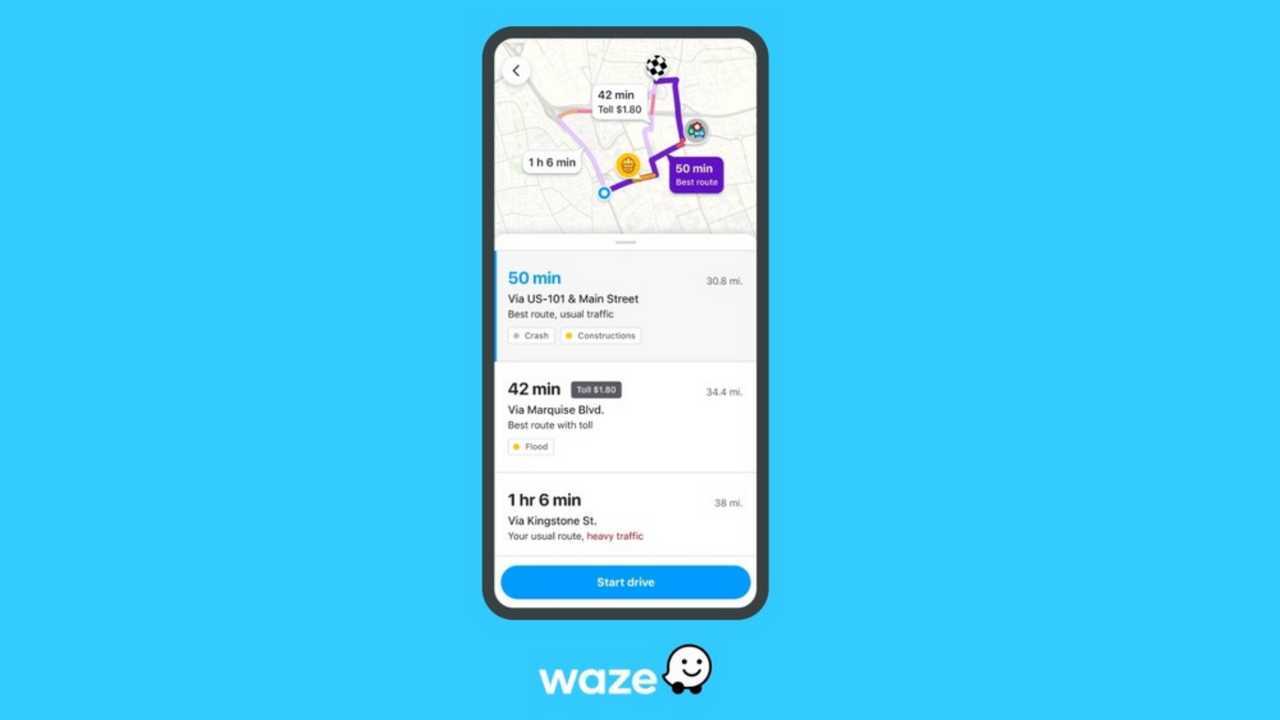 Waze perché percorsi