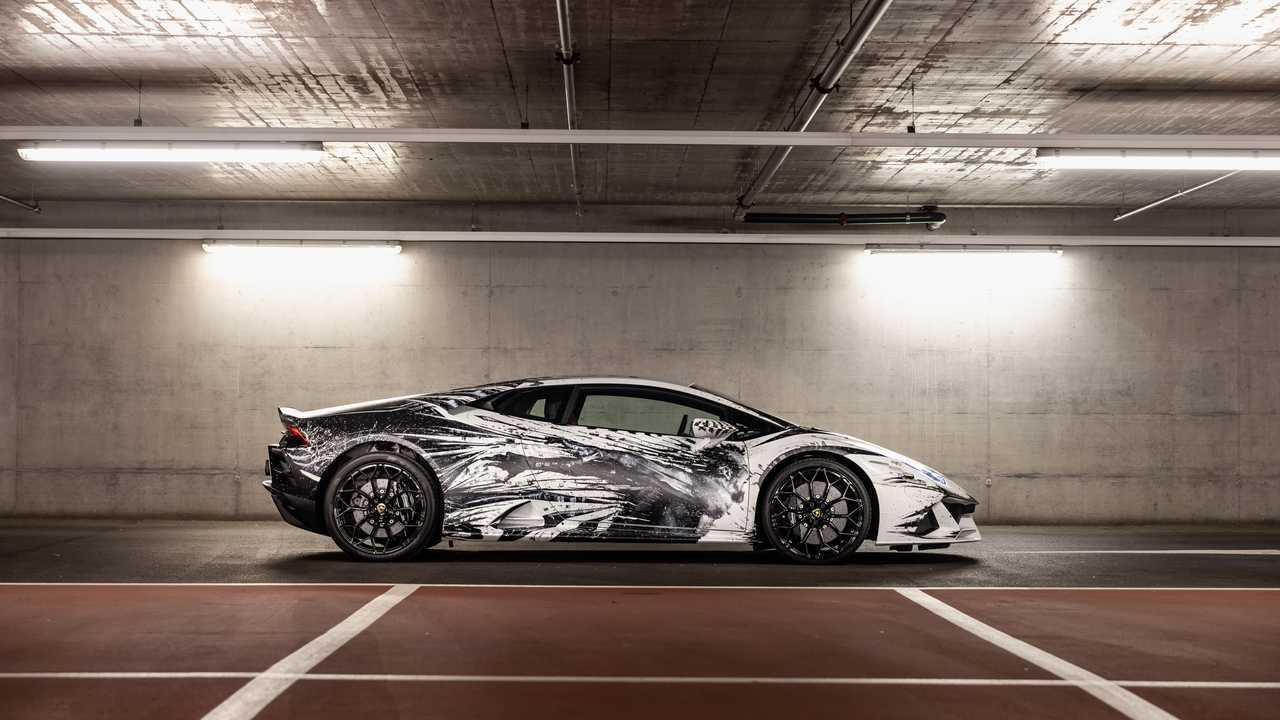 Lamborghini Huracán EVO interpretata dall’artista Paolo Troilo