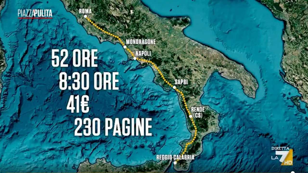 Roma - Reggio Calabria in auto elettrica