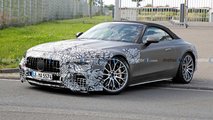 2022 Mercedes-AMG SL Spied Up Close