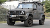 2022 Mercedes G-Class Squared new spy photo (front three-quarters)