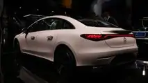 Live photos of Mercedes EQE 350 from IAA 2021