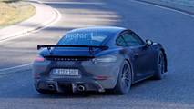 2018 Porsche 718 Cayman GT4 Spy Photo