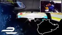 Nio EP9 Nurbirgring in-car