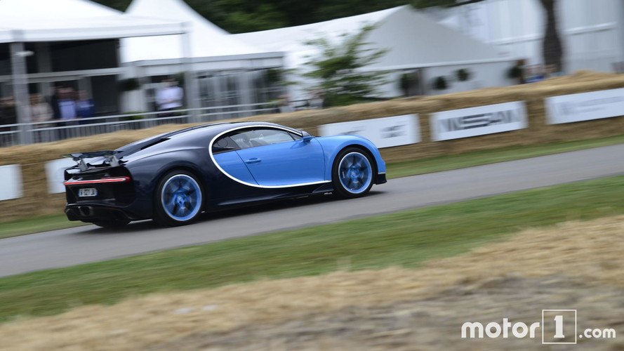 Goodwood 2017 - Bain de foule pour la Bugatti Chiron