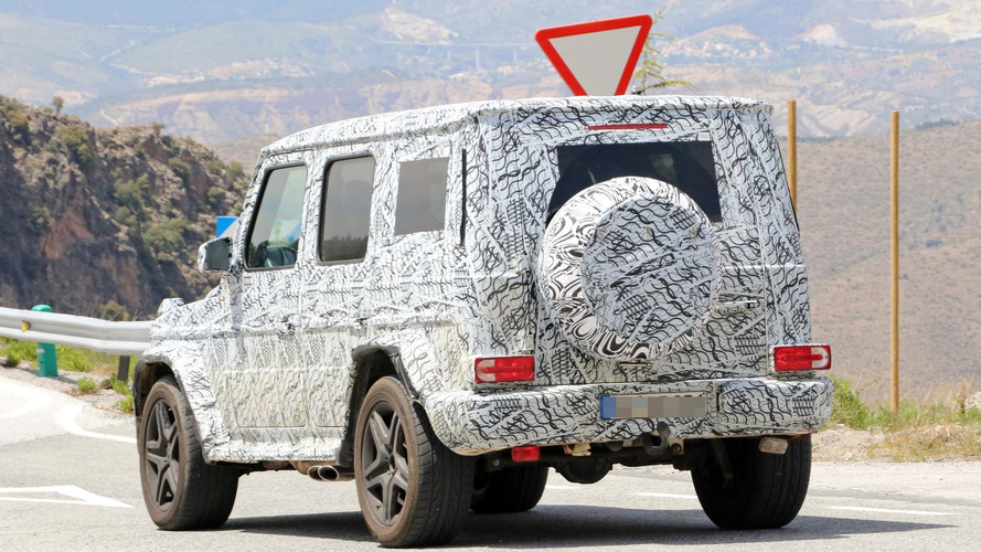 2019 Mercedes-AMG G63 spy photo