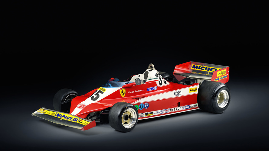 Un Ferrari 312 T3 de 1978, a la venta en una casa de subastas