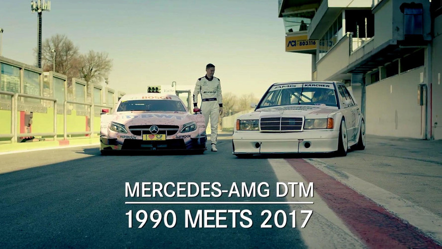 VIDÉO - Les Mercedes 190E et C63 DTM face à face