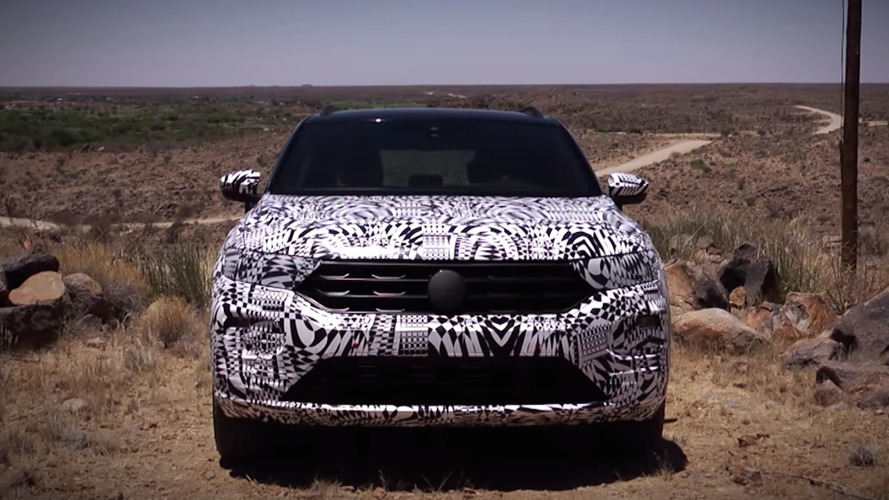 Volkswagen T-Roc 2018 camuflado