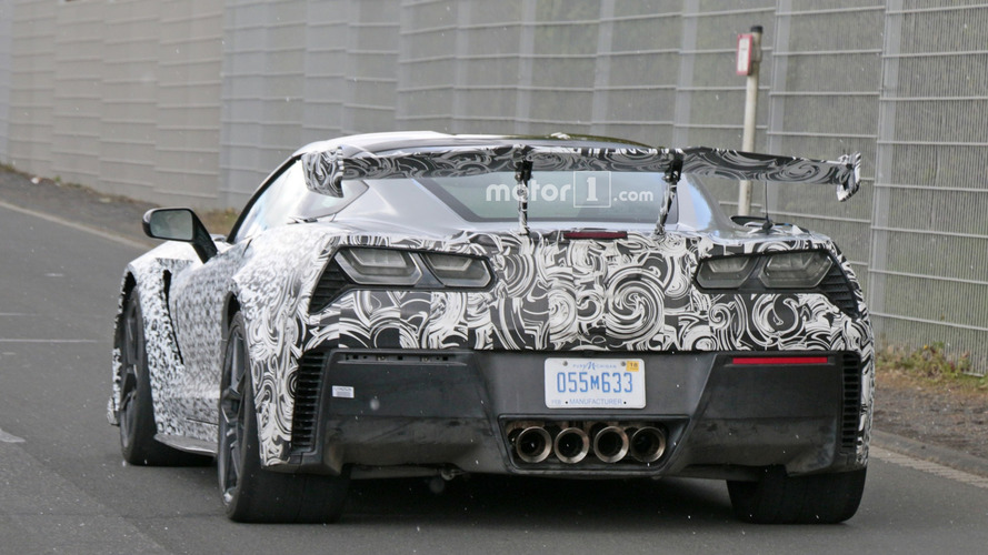 2018 Chevy Corvette ZR1 casus fotoğrafları