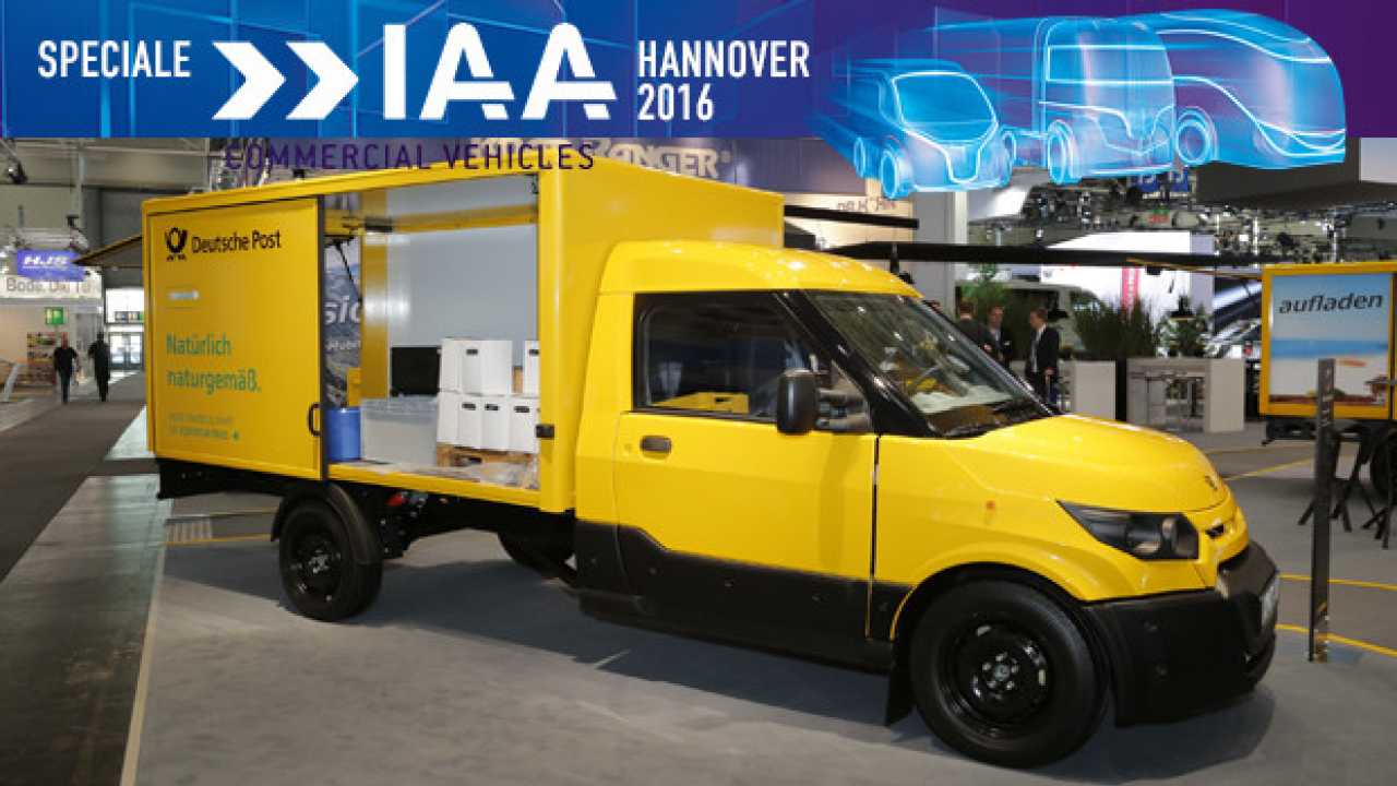 IAA Hannover 2016, il nuovo StreetScooter